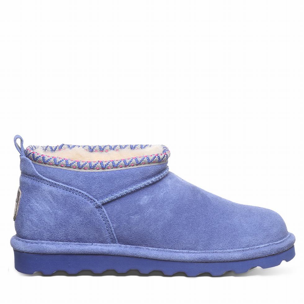 Bearpaw Super Shorty Deco Laarzen Dames Blauw | HIU5460WY