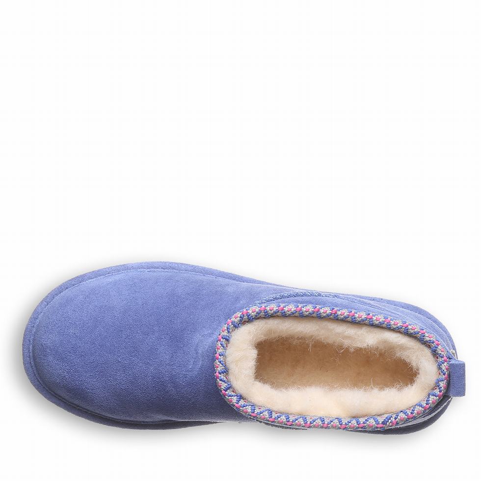 Bearpaw Super Shorty Deco Laarzen Dames Blauw | HIU5460WY