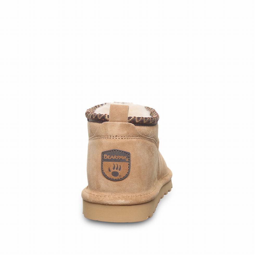 Bearpaw Super Shorty Deco Laarzen Dames Bruin | EWZ8514LT