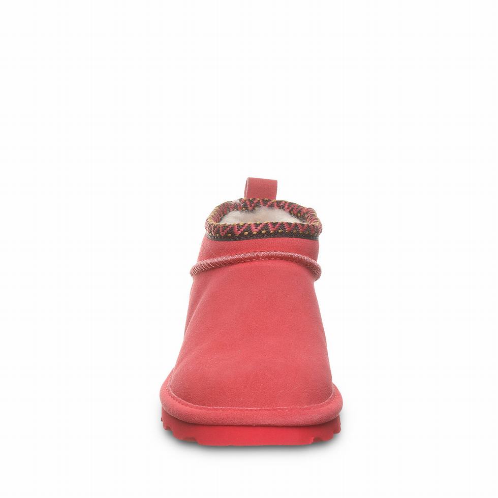 Bearpaw Super Shorty Deco Laarzen Dames Rood | JUV5070ZI