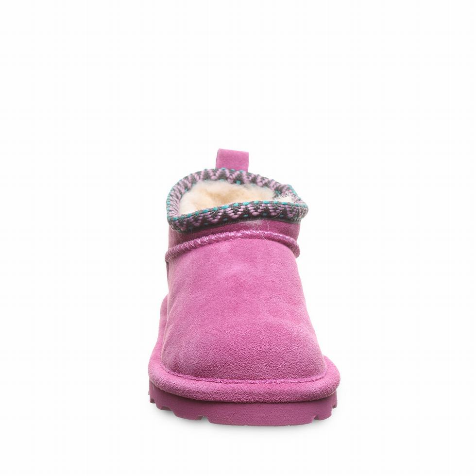 Bearpaw Super Shorty Deco Youth Laarzen Kinderen Paars | ZFC1876PJ