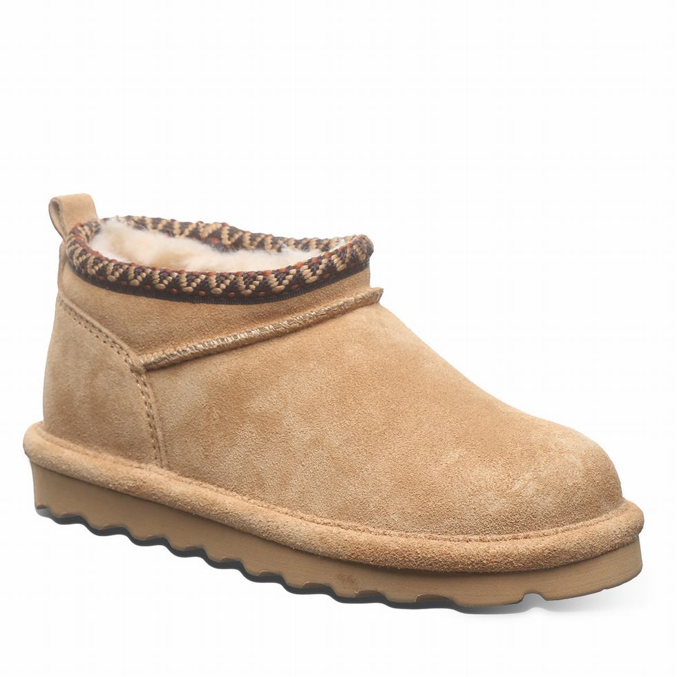 Bearpaw Super Shorty Deco Youth Laarzen Kinderen Bruin | HEH5443YO