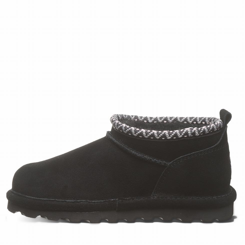 Bearpaw Super Shorty Deco Youth Laarzen Kinderen Zwart | NOY813KH