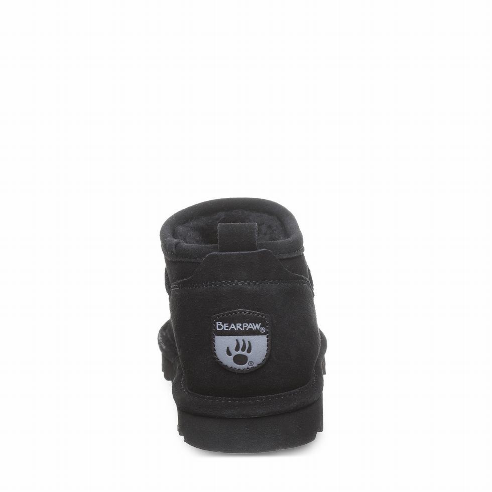 Bearpaw Super Shorty Sneeuwlaarzen Dames Zwart | SQF25100MI