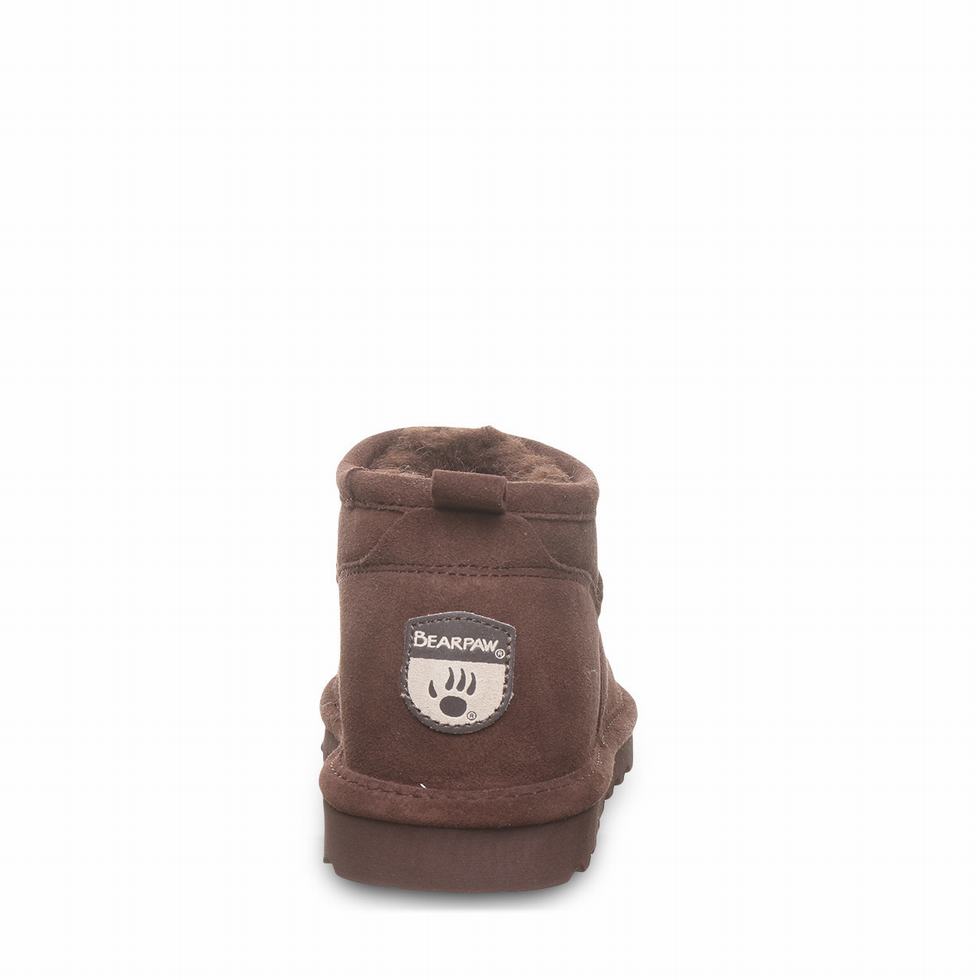 Bearpaw Super Shorty Wide Laarzen Dames Bruin | MAU3767UB