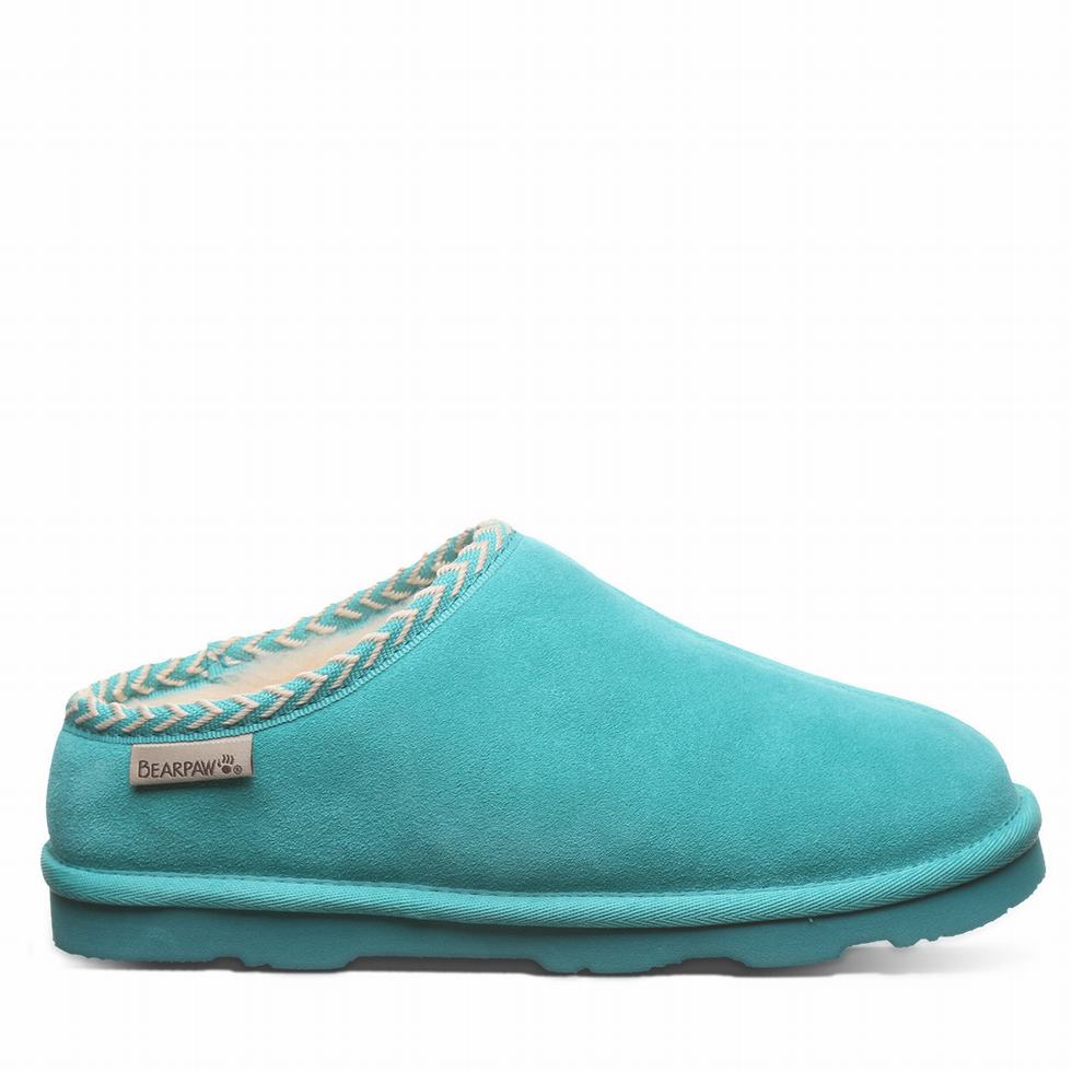 Bearpaw Tabitha Pantoffels Dames Blauw | CCD7995ZM