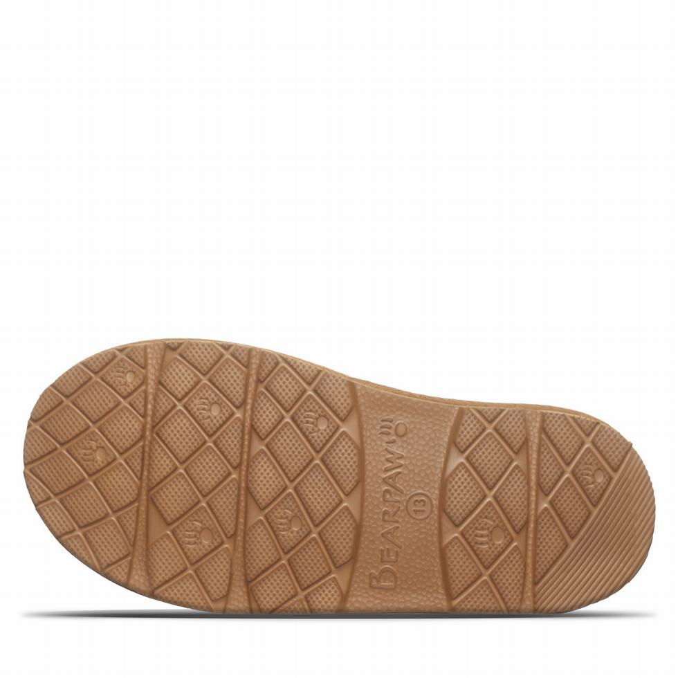 Bearpaw Tabitha Youth Pantoffels Kinderen Bruin | HDI9330CB