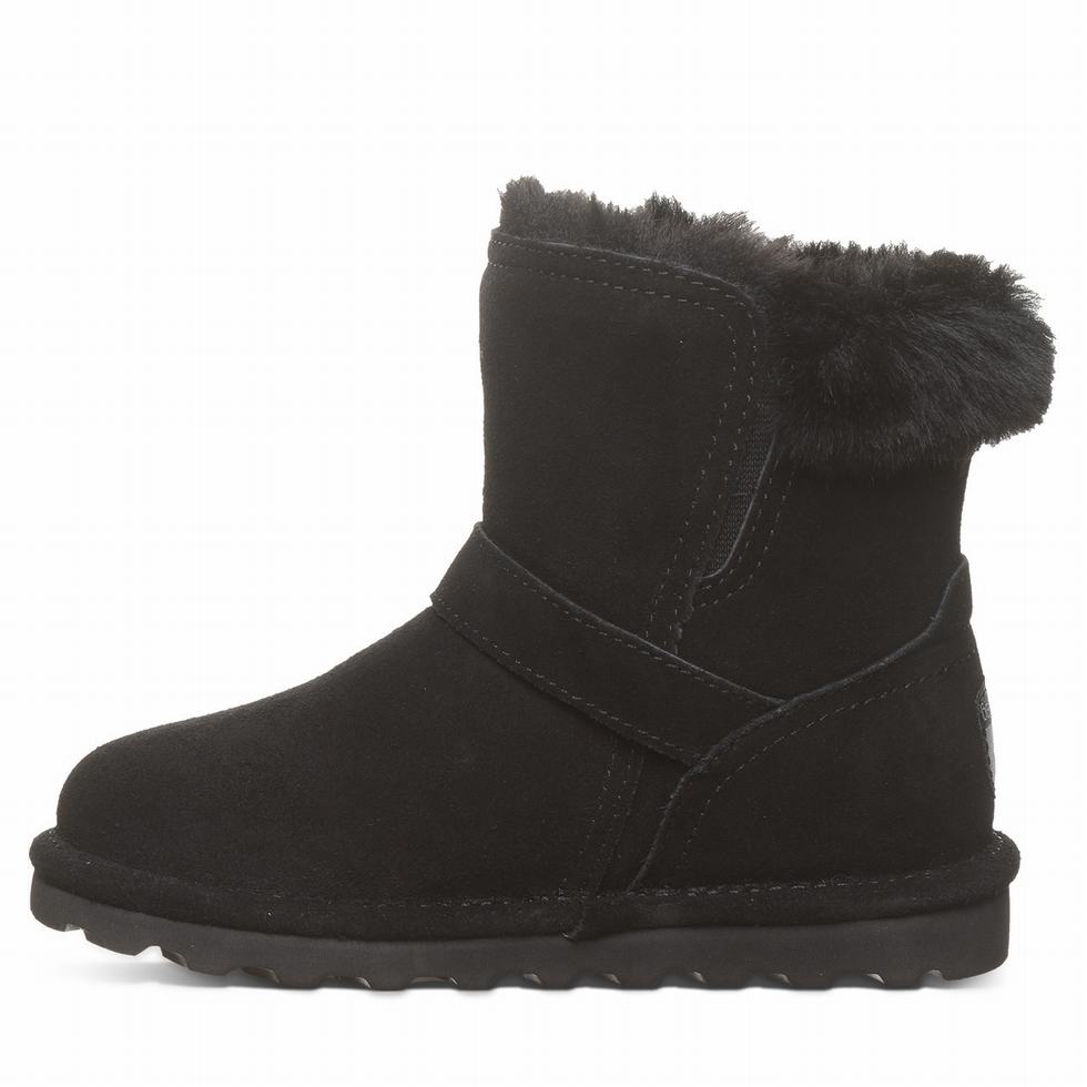 Bearpaw Tallula Youth Laarzen Kinderen Zwart | QHY3974UU