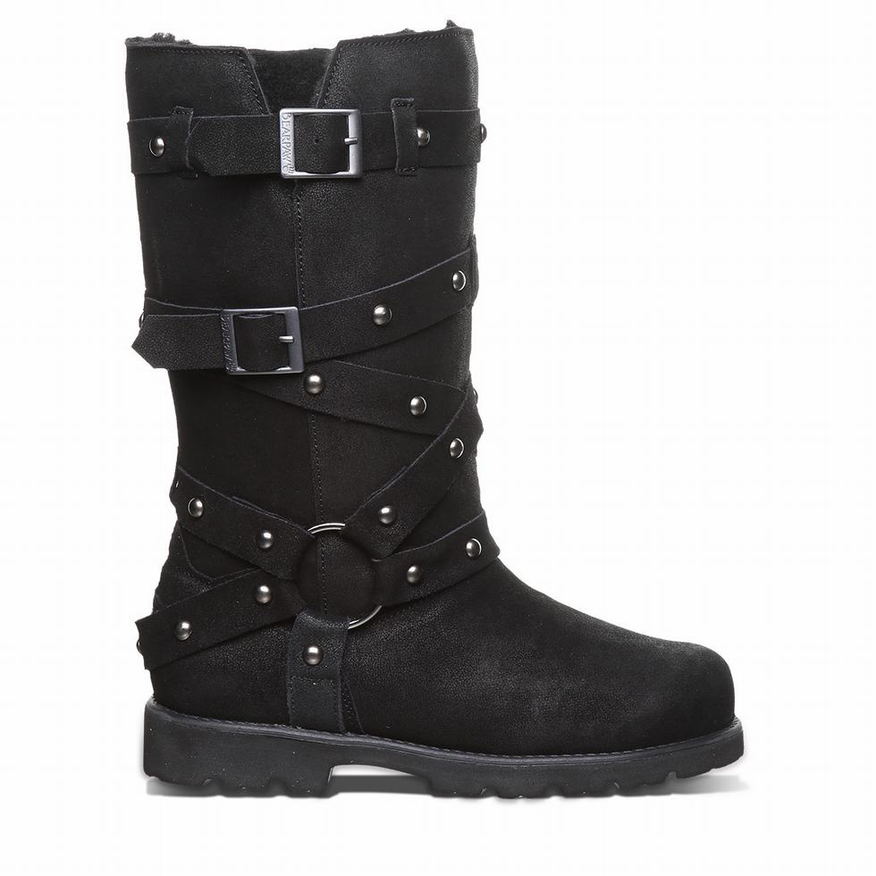 Bearpaw Theo Laarzen Dames Zwart | PJV8878GO